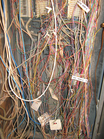 Wiring Cabinet Before